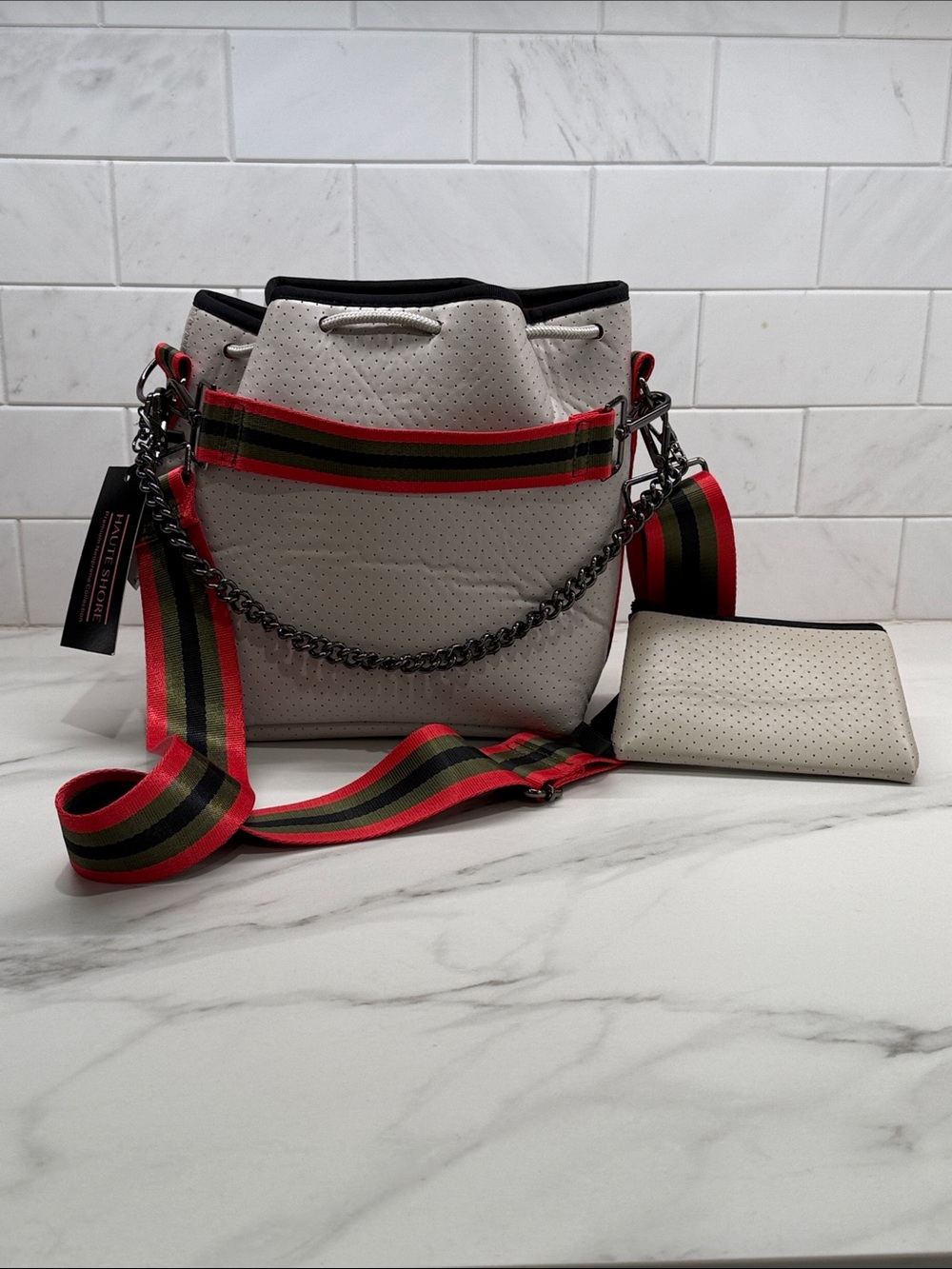 Haute Shore Neoprene Zoe Bucket Bag - Picture 2 of 5